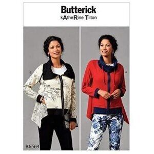 Butterick Sewing Pattern 6569 Misses Jacket Size L-XXL